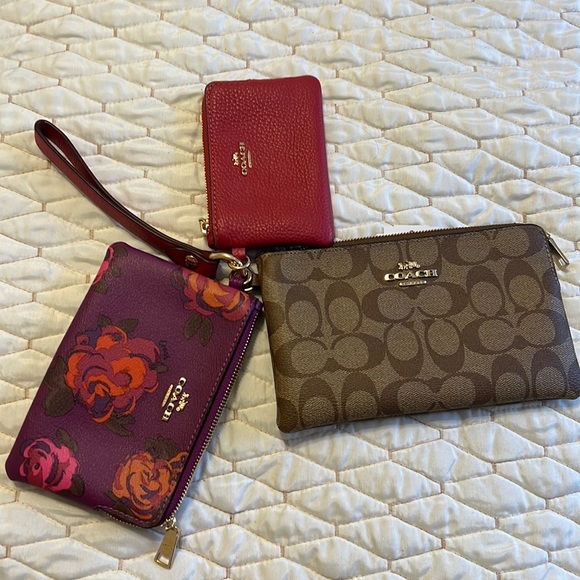 Coach wallet trio - Picture 1 of 3